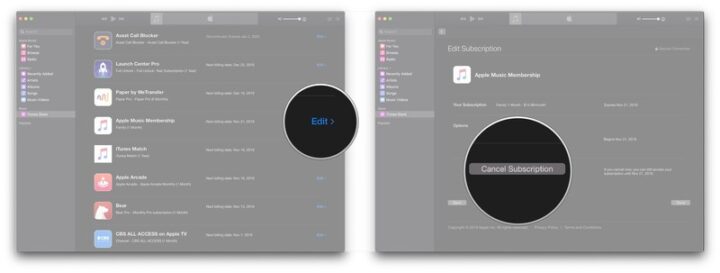 Cancel your subscription on your Mac