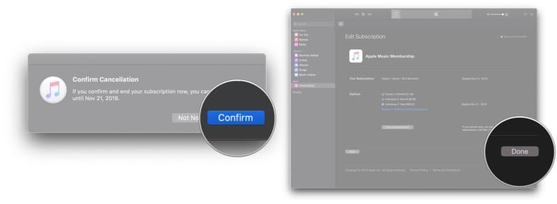 Cancel your subscription on your Mac