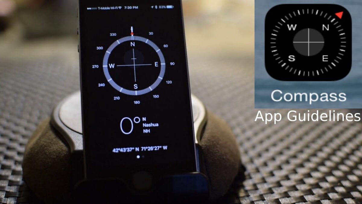Compass App-How to use the compass app on iPhone?