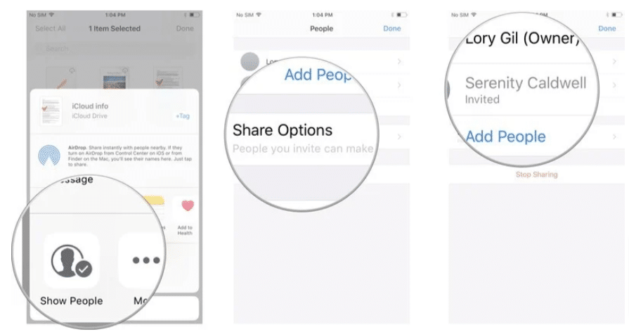 How to share a document using the Files app and iCloud Drive on iPhone, iPad, and Mac?