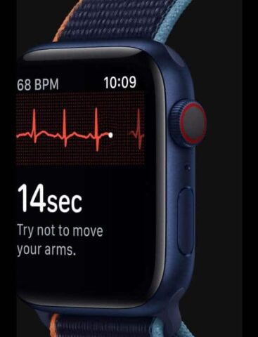 Apple Watch Series 6 Electrocardiogram