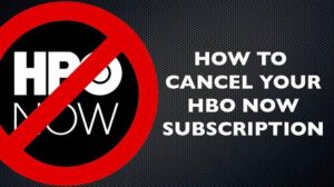 How to cancel HBO Now