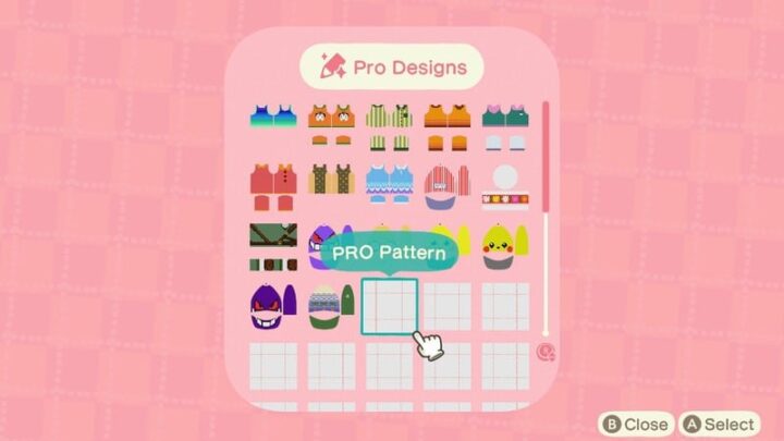 Animal Crossing: PRO Pattern