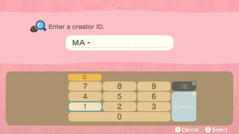 Animal Crossing: Enter the ID