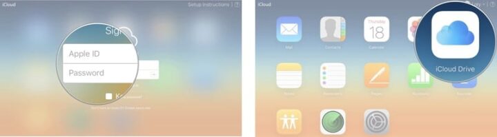 Manually create folders in iCloud drive