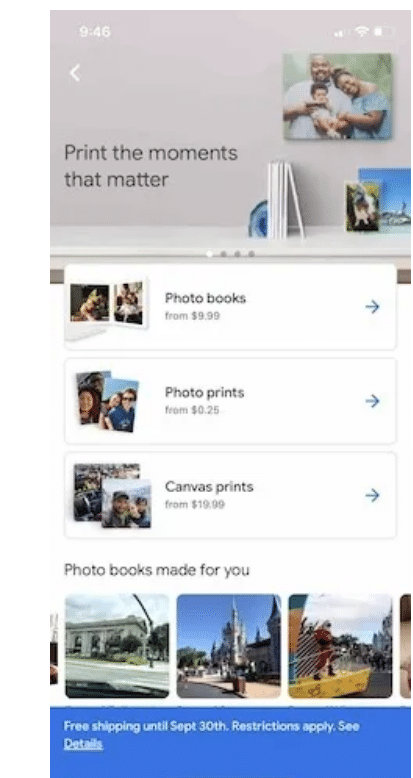 google photos photo books