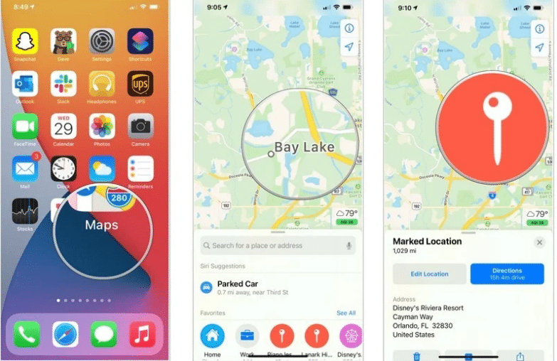 How to name and save locations with Maps on iPhone and iPad?