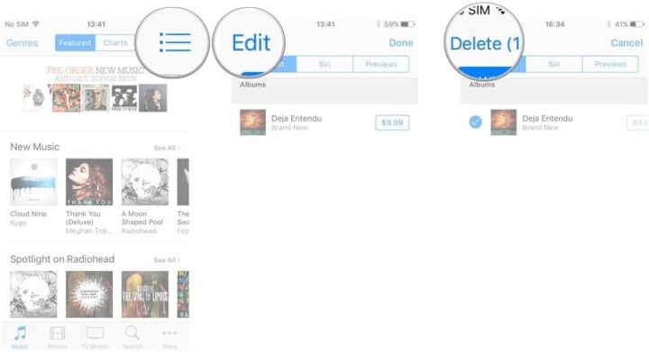 share content on iTunes Store