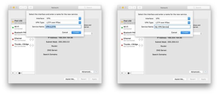 Connect to VPN on your Mac