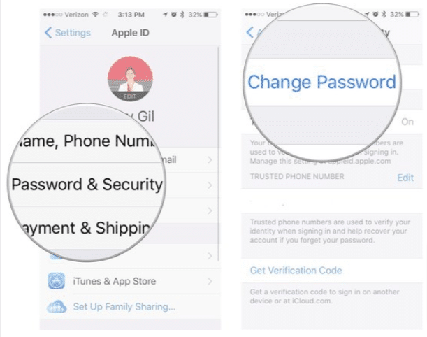 how to change apple ID