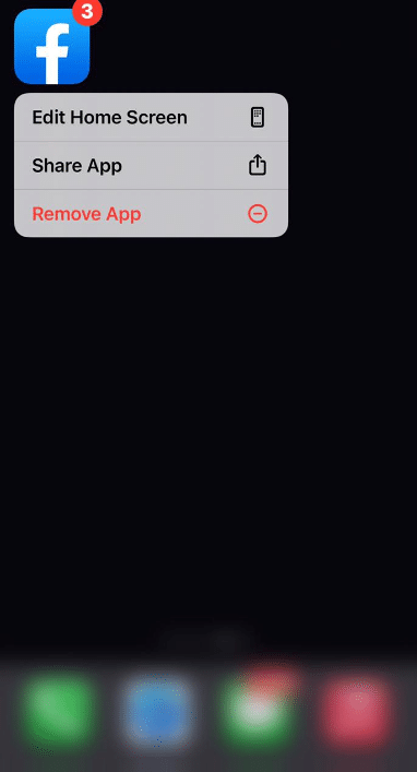 delete apps iPhone
