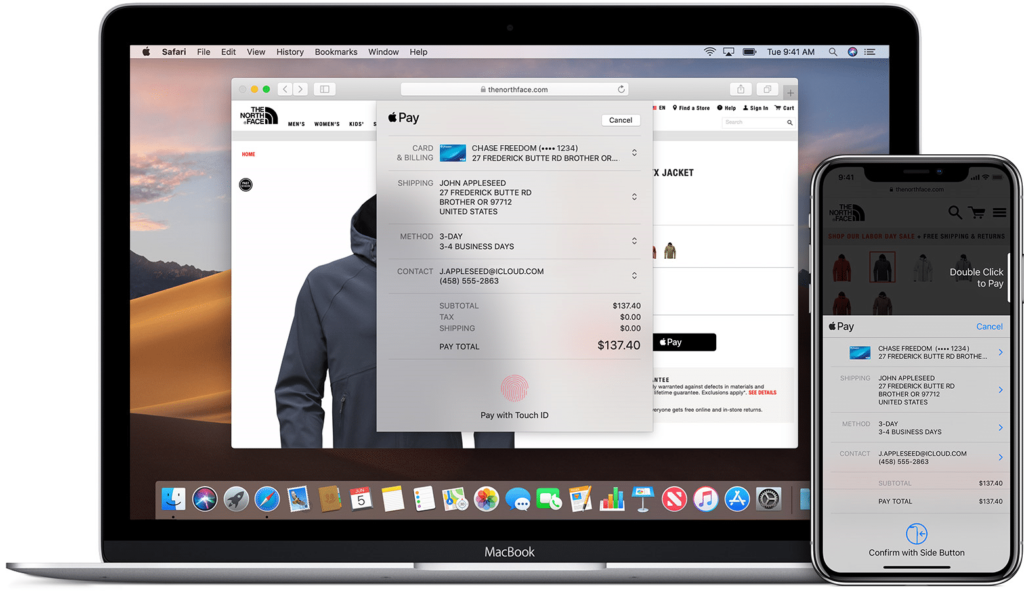 Use Apple Pay on the Web on your Mac