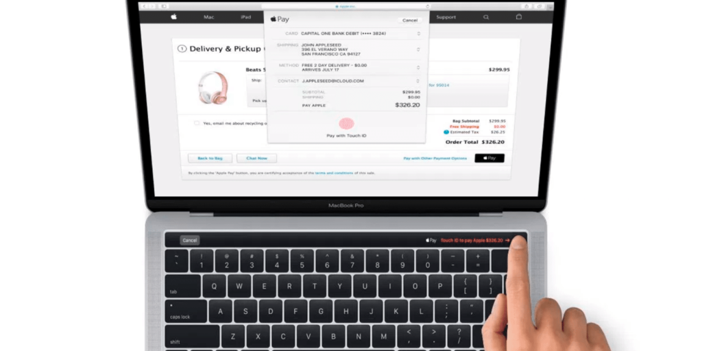 Use Apple Pay on the Web on your Mac