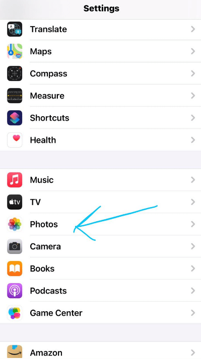 hide photos on iPhone