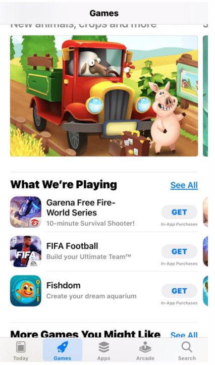 Install apps from the App store