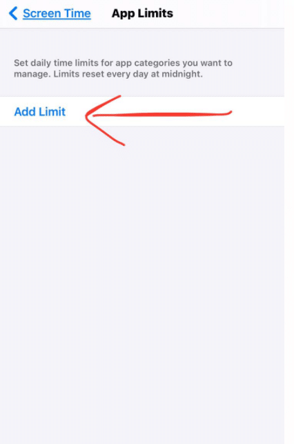 lock apps on iPhone - app limits
