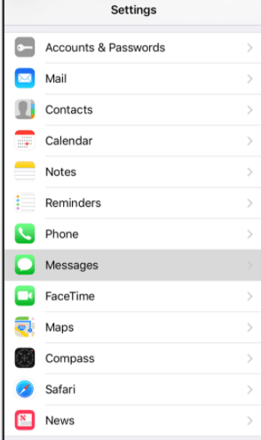 send iMessages on iPhone
