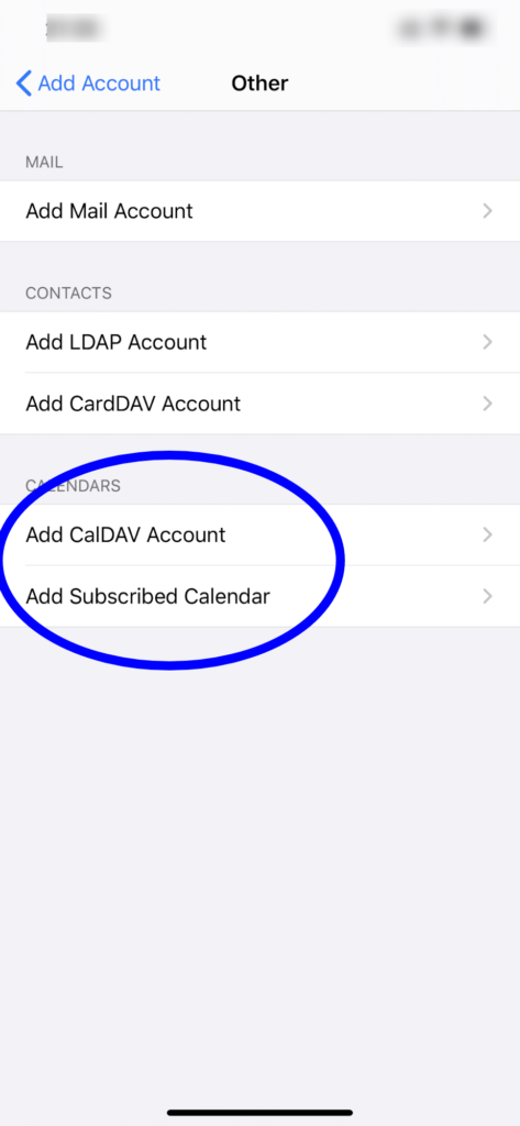 How to set up IMAP/POP, CalDav, and CardDAV on iPhone or iPad
