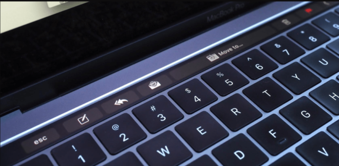 How to use the Touch Bar with the Mail app on the MacBook Pro?