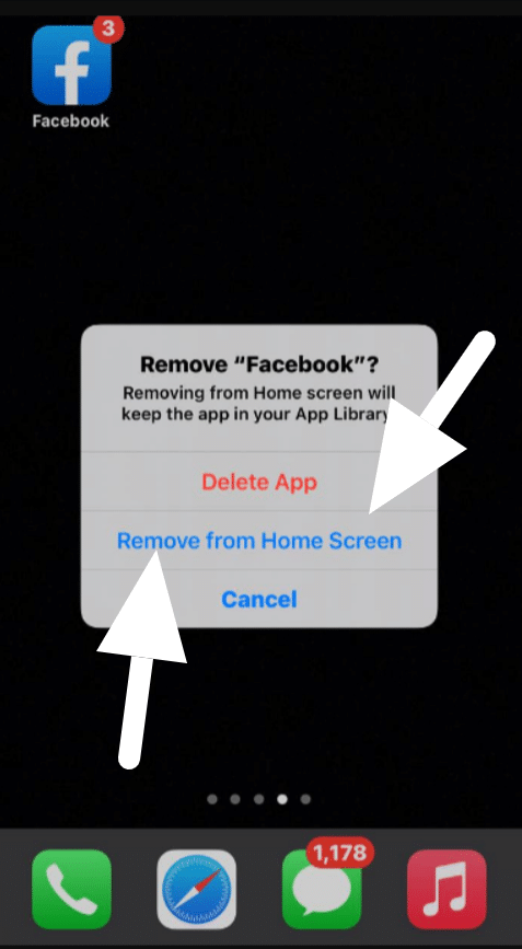 move apps and  remove them  from Home screen 