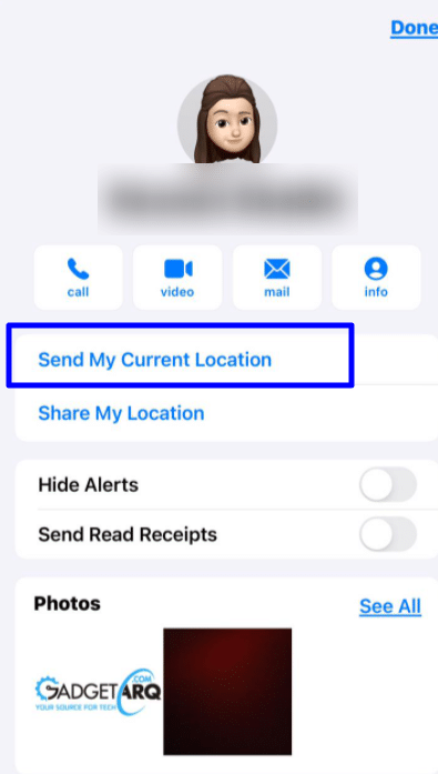 send iMessages on iPhone