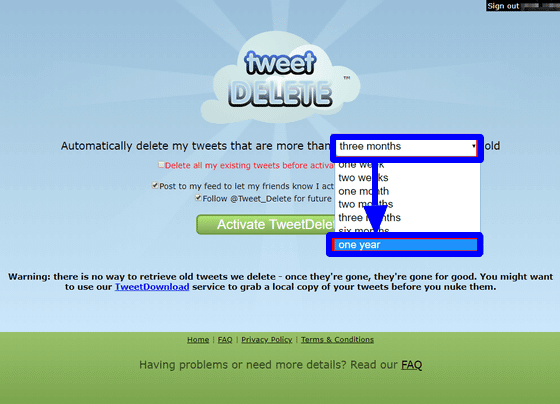 The efficient way to delete your Twitter history with TweetDelete!