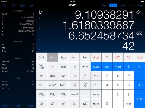 PCalc- Touch Bar apps for MacBook Pro