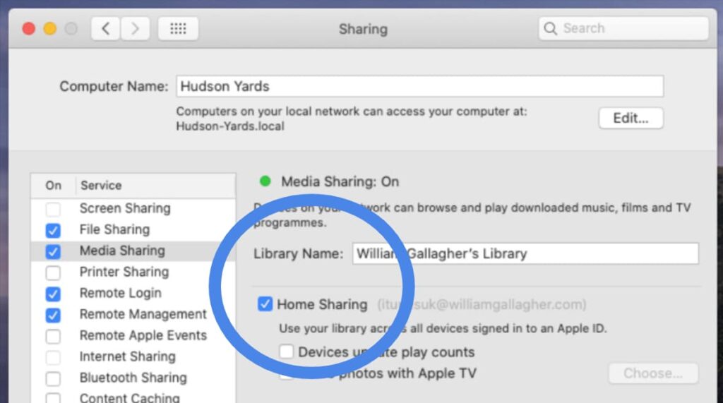 Set up Home and Use Home Sharing on Apple TV