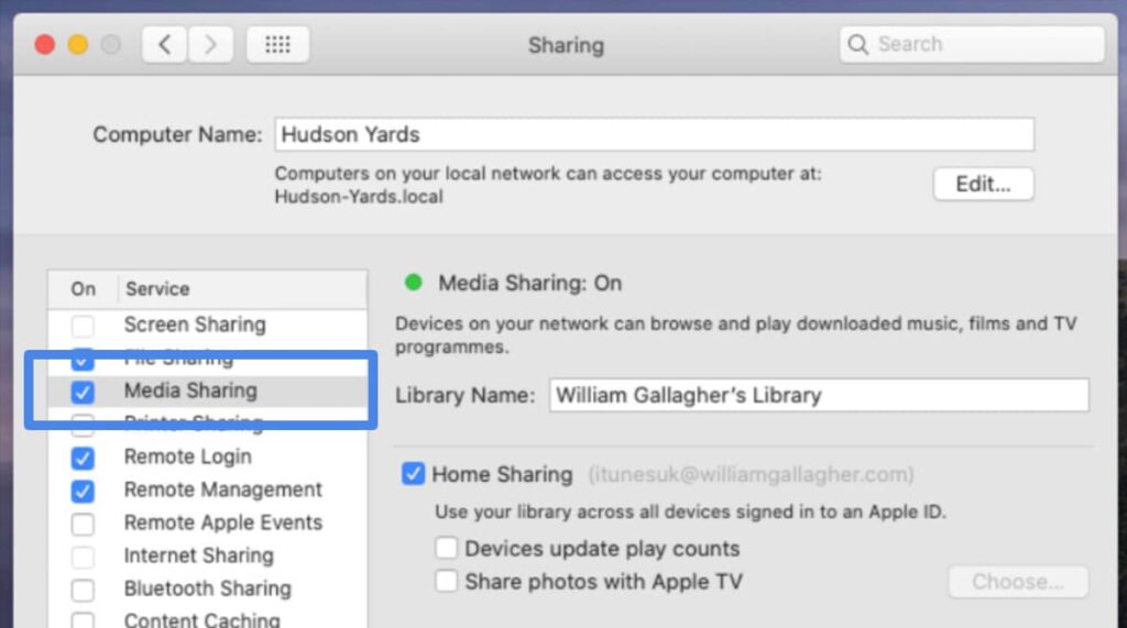 Set up Home and Use Home Sharing on Apple TV