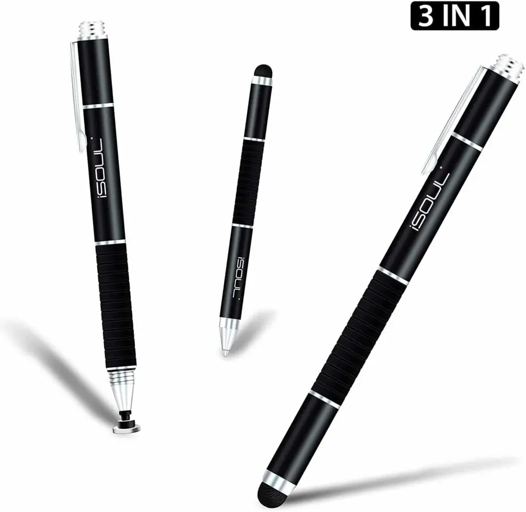 FineTouch Capacitive Stylus BoxWave Super Precise Stylus Pen for Contec CM-ME270P Lunar Blue Contec CM-ME270P Stylus Pen 