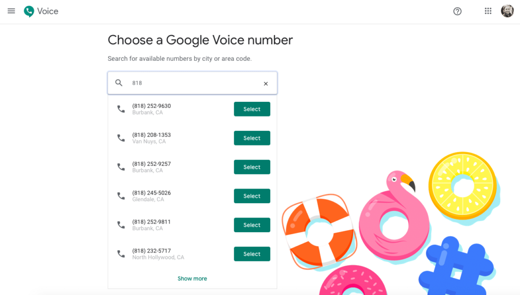  answer phone calls with Google Voice 