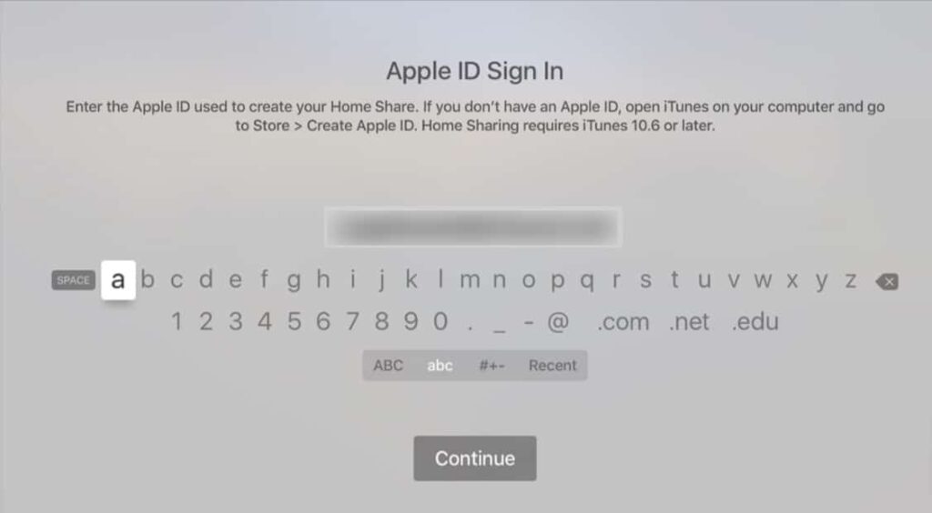 Set up Home and Use Home Sharing on Apple TV