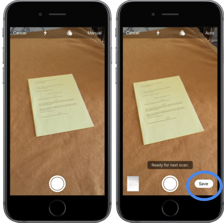 Add photos, video, scan to notes iPhone / iPad