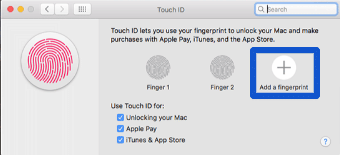 Using Touch ID on Mac Store!