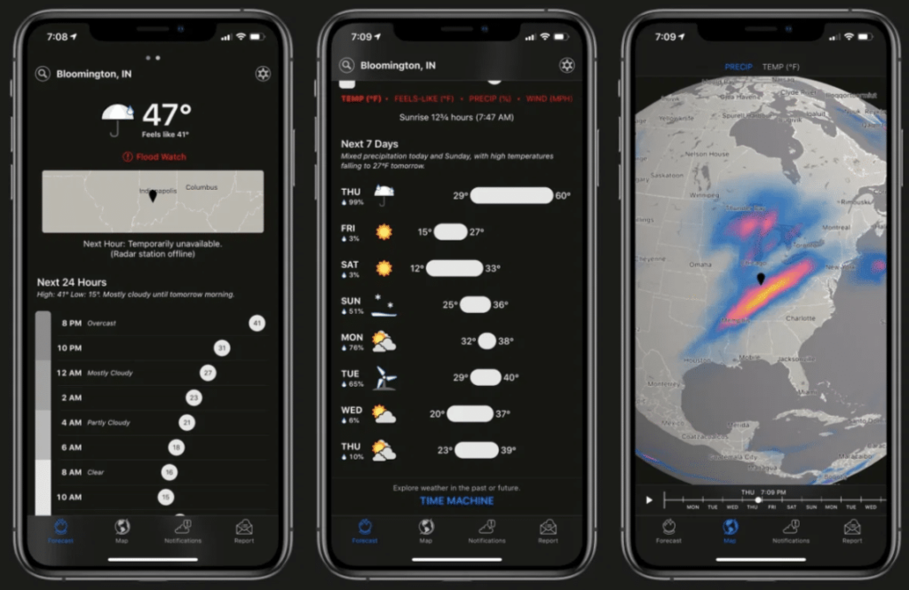 Top Weather Apps for iPhone you could get right now!