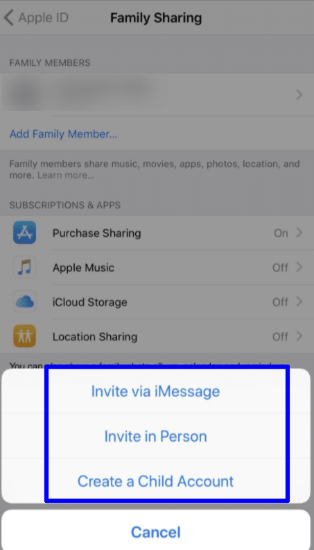 Set up Family Sharing on iPhone and iPad!