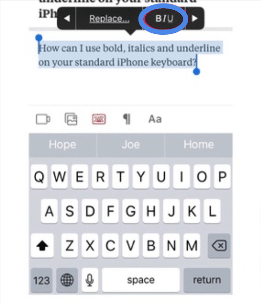 Formatting Notes on iPhone and iPad!