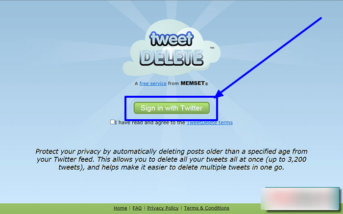 How to delete your Twitter history with TweetDelete?