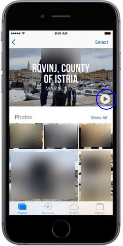 Using Memories in the Photos app on your iOS device!