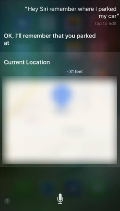 Finding your car with Siri and the Maps app on iPhone!
