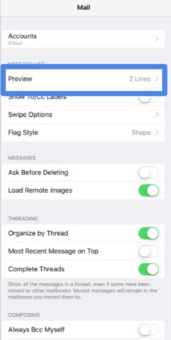 Manage Mail settings on your iPhone now!