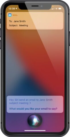 Siri to send and receive emails on Mail app