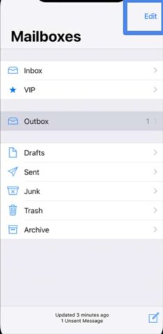 Mailboxes in iPhone and iPad