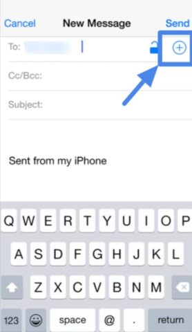 Sending an email from Mail App on iPhone and iPad!