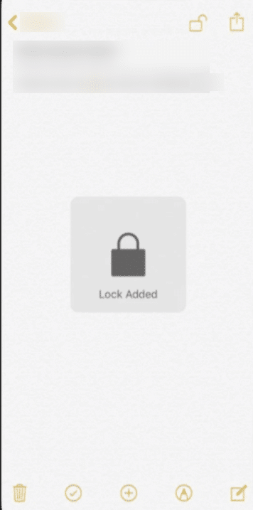 Lock Notes on iPhone and iPad easily!