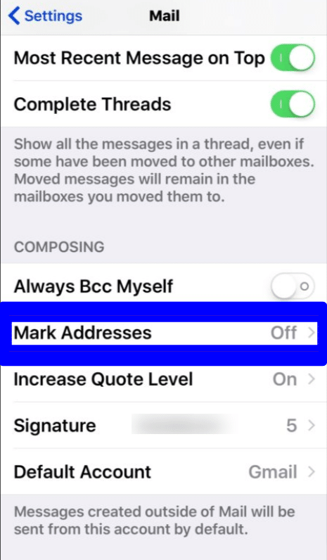 Sending an email from Mail App 