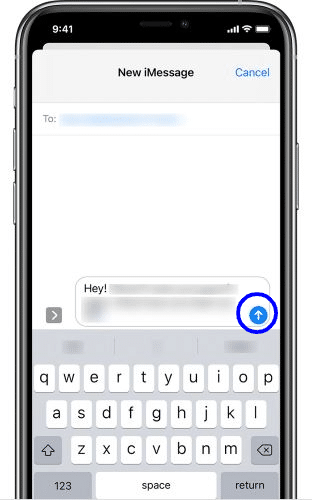 Add bubble effects to iMessages