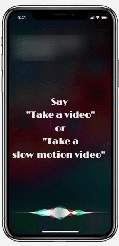 Take a picture with Siri- Click a picture with your voice!
