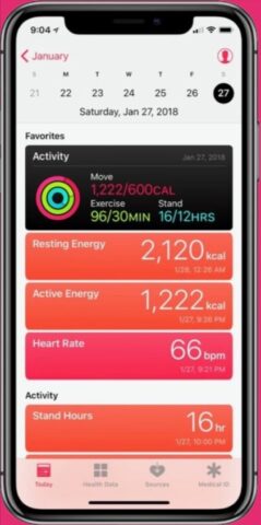 Health App iPhone