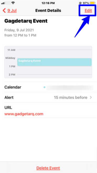 Add and manage calendar events 